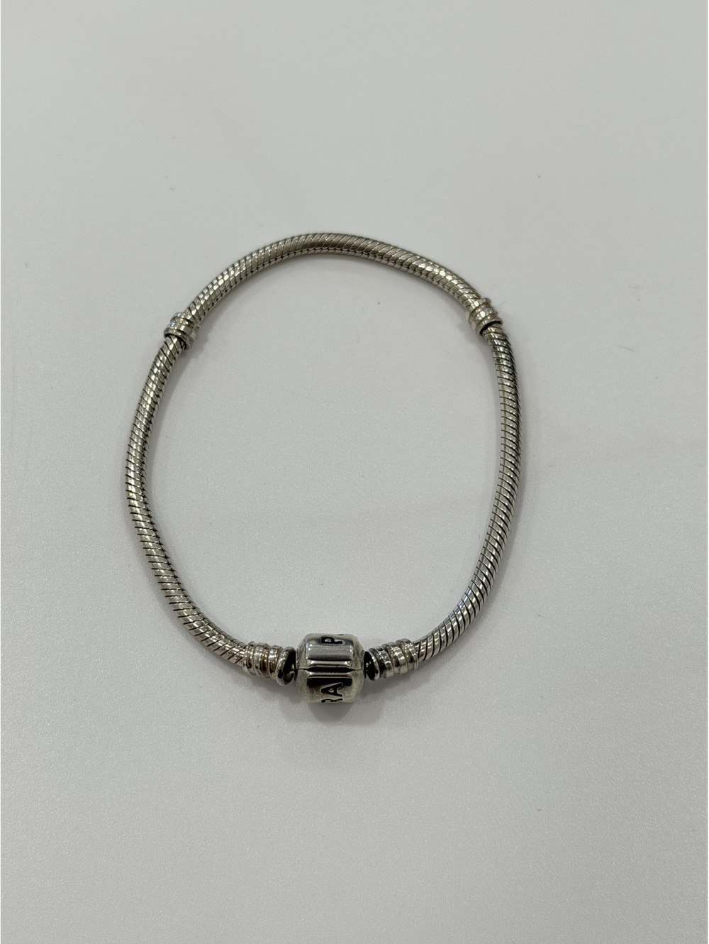 Pandora Moments Snake Chain Bracelet in Sterling Silver